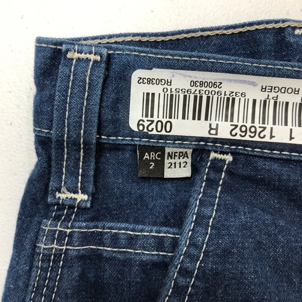 Carhartt FR Jeans Mens 38x32 Blue Flame Resistant Denim Carpenter Workwear Norm